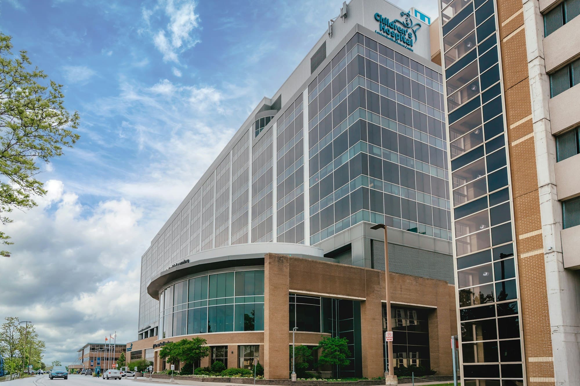 A modern multi-storey medical centre building